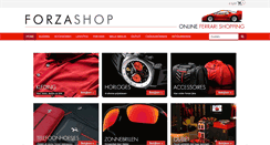 Desktop Screenshot of forzashop.com